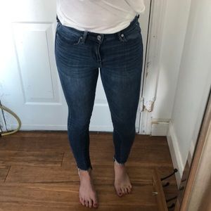 Abercrombie dark wash jeans